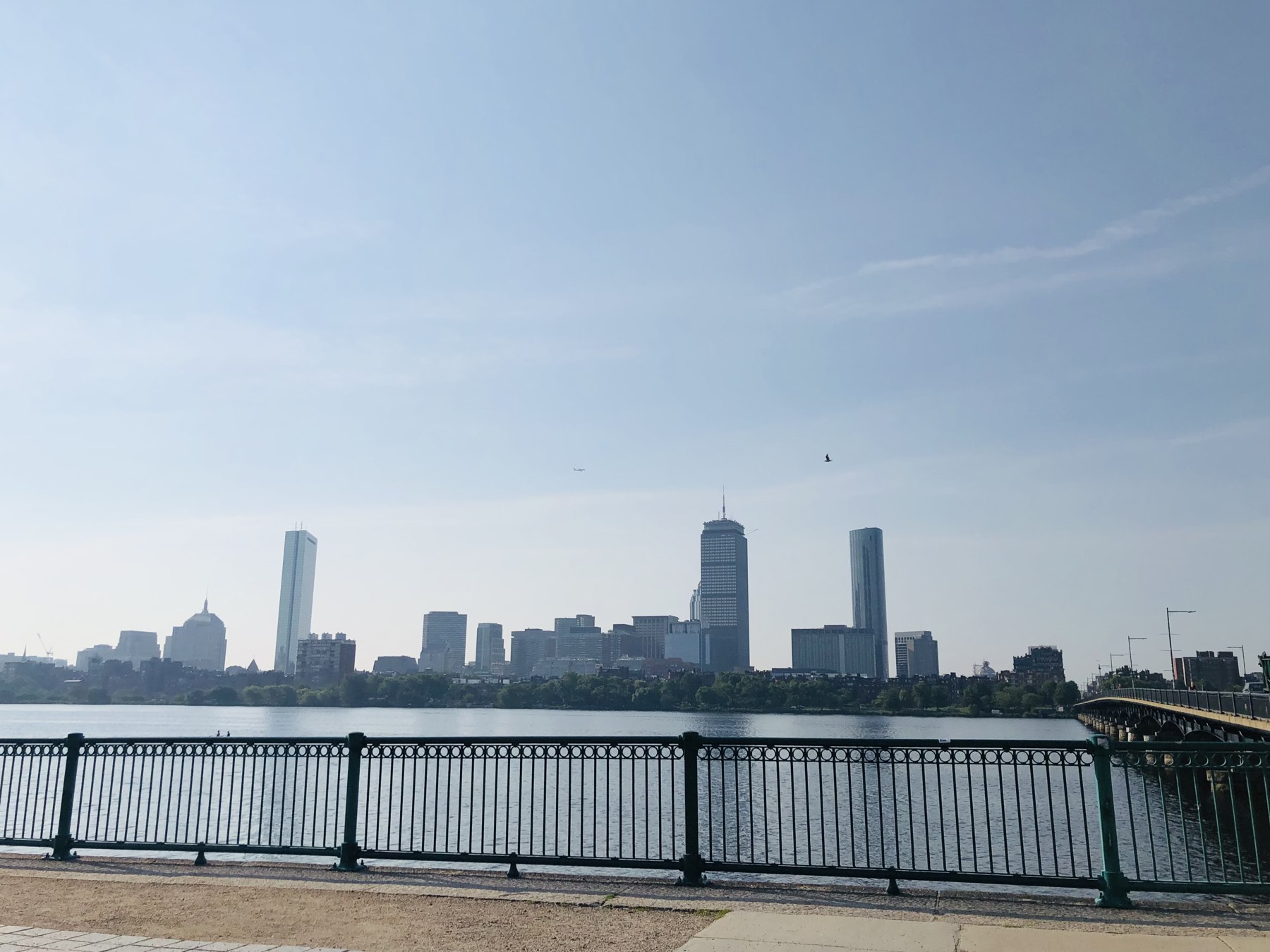 Boston skyline viewed across the Charles River